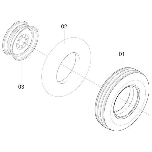 CONJUNTO DE PNEU 7.50 X 16 (8 FUROS) - 176172 - VERSÃO - 0-0/0-  -0