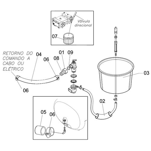 Conj lavador embalagens CL/CR alav - 181263 - VERSÃO - 0-0/0-  -1