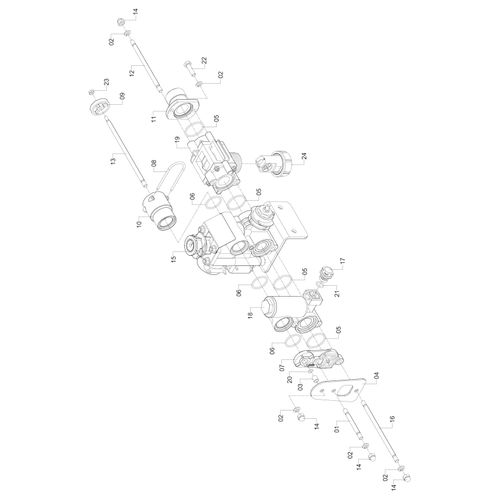 Conjunto MF3000/150 alívio rápido - 185446 - VERSÃO - SAP-2009/9-  -0