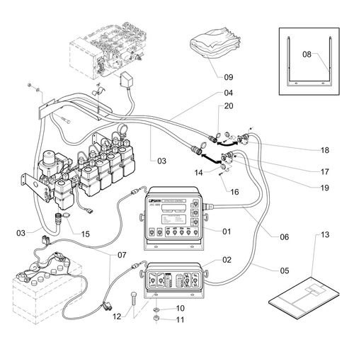 Caixa AC EL CL-AD18 JSC5000+JEC3200 187096 (CONJUNTO COMPLETO) Caixa AC EL CL-AD18 JSC5000+JEC3200 187096 (CONJUNTO COMPLETO)