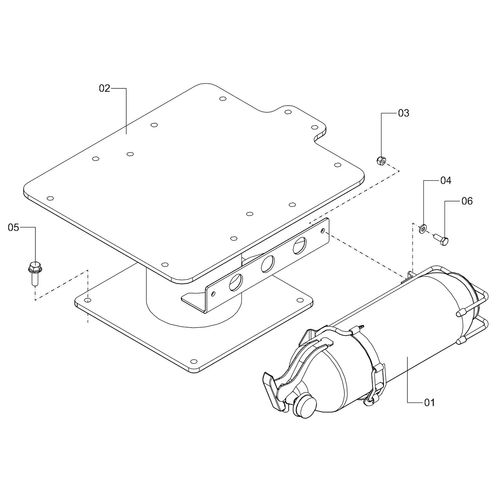 BASE PARA BANCO DO MOTORISTA 189000 (CONJUNTO COMPLETO)