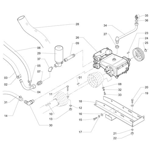 CONJ BOMBA JP100 MF ELEL FC-AM14 - 189068 - VERSÃO - SAP-2012/2-  -0