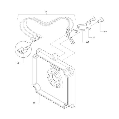 TAMPA DA CAIXA DE ENGRENAGENS - COMPLETA - 189803 - VERSÃO - 2012/7-02-2