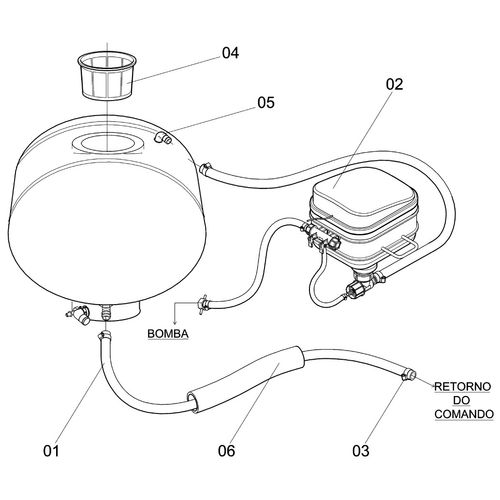CONJ MANG INCORP JP 150 MF CABO/EL - 190785 - VERSÃO - 0-0/0-  -1