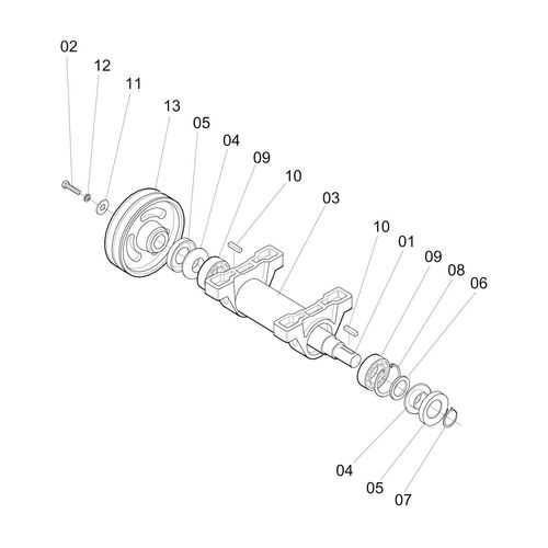 CONJUNTO MANCAL DE ROLAMENTO NR. 7 - 192278 - VERSÃO - SAP-2011/7-  -0