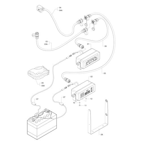 Caixa AC EL CR-AM14 JEC3000+JEC3700 192435 (CONJUNTO COMPLETO)
