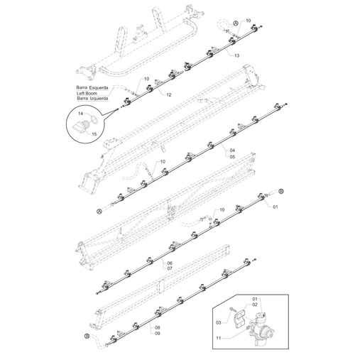CONJUNTO-RAMAL 350 C/ PORTA BICO BIJET 195123 (CONJUNTO COMPLETO) CONJUNTO-RAMAL 350 C/ PORTA BICO BIJET 195123 (CONJUNTO COMPLETO)