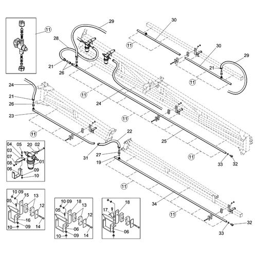 CONJUNTO (RAMAL - ESPACAMENTO 40 / AGD) - 199000 - VERSÃO - 0-0/0-  -1