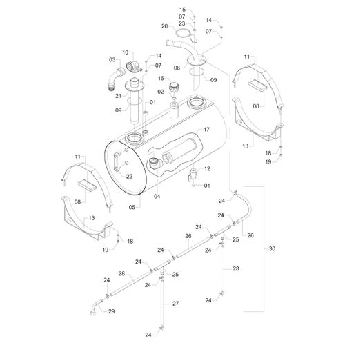RESERVATORIO PARA 152 LITROS 207621 (CONJUNTO COMPLETO) RESERVATORIO PARA 152 LITROS 207621 (CONJUNTO COMPLETO)