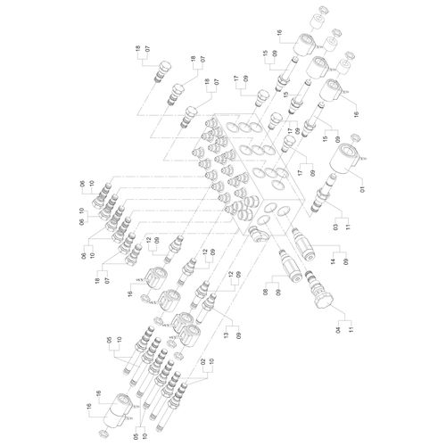 BLOCO COMANDO-ALUM.-