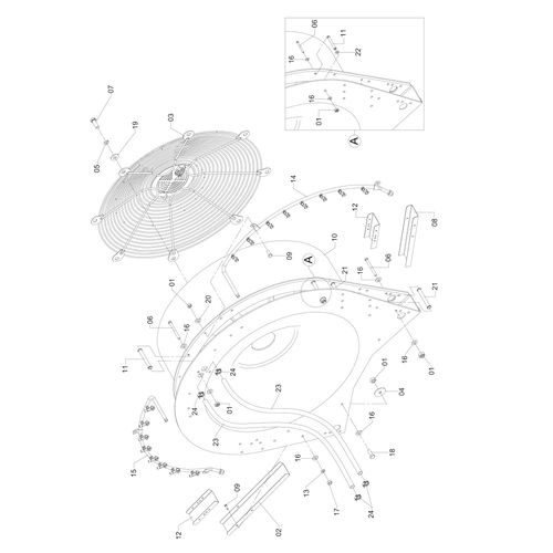 CIRC APLIC 8REGT 16BICOS-Espaldeira 241810 (CONJUNTO COMPLETO) CIRC APLIC 8REGT 16BICOS-Espaldeira 241810 (CONJUNTO COMPLETO)