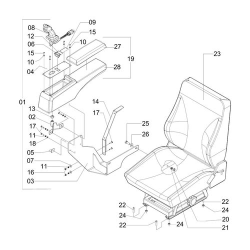 BANCO ISRI COMPLETO COM SENSOR DE BARRAS 246768 (CONJUNTO COMPLETO)
