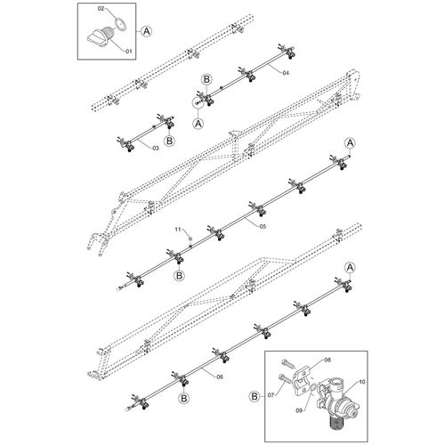 CONJUNTO-RAMAL 500 C/ PORTA BICO BIJET 247338 (CONJUNTO COMPLETO) CONJUNTO-RAMAL 500 C/ PORTA BICO BIJET 247338 (CONJUNTO COMPLETO)