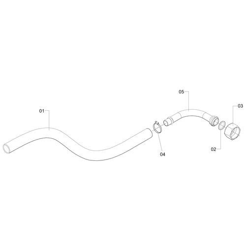 MANGUEIRA DA BOMBA JP-100 AO COMANDO DEF - 253864 - VERSÃO - SAP-2012/6-  -0