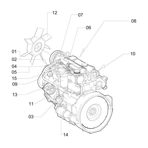 MOTOR DIESEL 4 CILINDROS 138CV-RT 60119 - 255728 - VERSÃO - 0-0/0-  -0