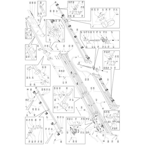 BARRA PULV.18M CL-CROSS 50 AGD 260059 (CONJUNTO COMPLETO) BARRA PULV.18M CL-CROSS 50 AGD 260059 (CONJUNTO COMPLETO)