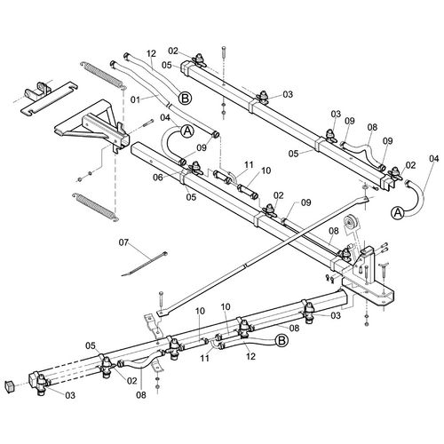 CONJUNTO ( RAMAL ESP. 50 / AGS - 4V ) - 264382 - VERSÃO - 0-0/0-  -1