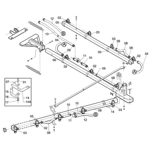 CONJUNTO ( RAMAL ESP. 25 / AGS - 4V ) - 264390 - VERSÃO - 0-0/0-  -1