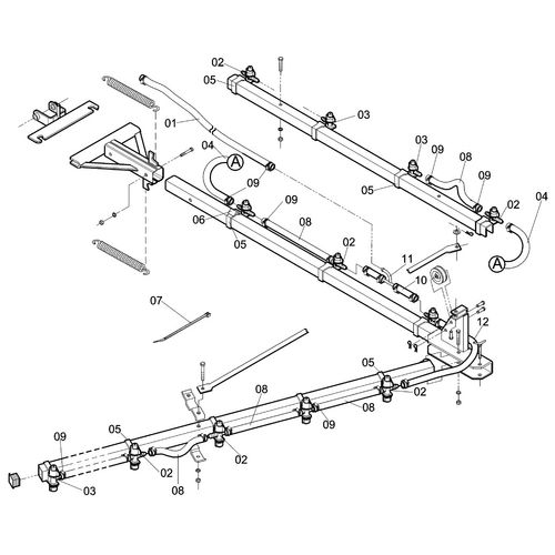 CONJUNTO ( RAMAL ESP. 50 / AGS - 2V ) - 264408 - VERSÃO - 0-0/0-  -1