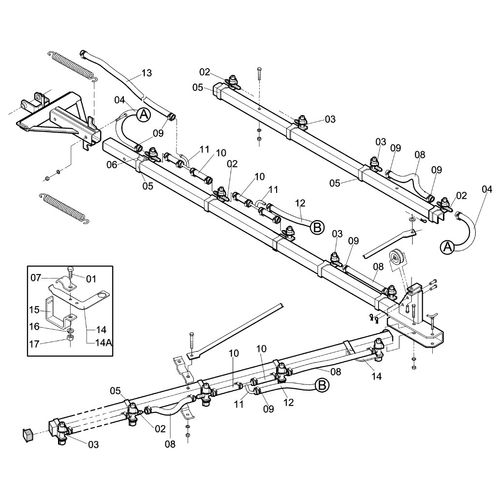 CONJUNTO ( RAMAL ESP. 25 / AGS - 2V ) - 264416 - VERSÃO - 0-0/0-  -1