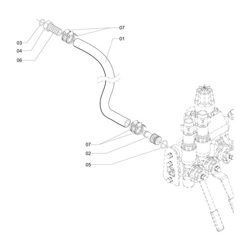 MANGUEIRA - BOMBA/COMANDO 1