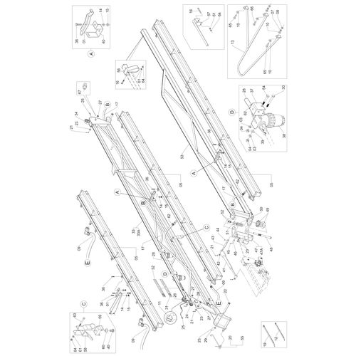 BARRA PULV.14M FC-VO1400 50 AGD 4V 272351 (CONJUNTO COMPLETO) BARRA PULV.14M FC-VO1400 50 AGD 4V 272351 (CONJUNTO COMPLETO)