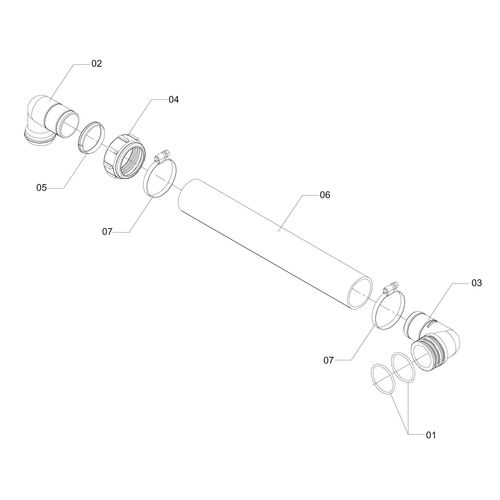MANG FILTRO-BOMBA JP 150 S/TQ 100L - 275263 - VERSÃO - SAP-2012/10-  -0