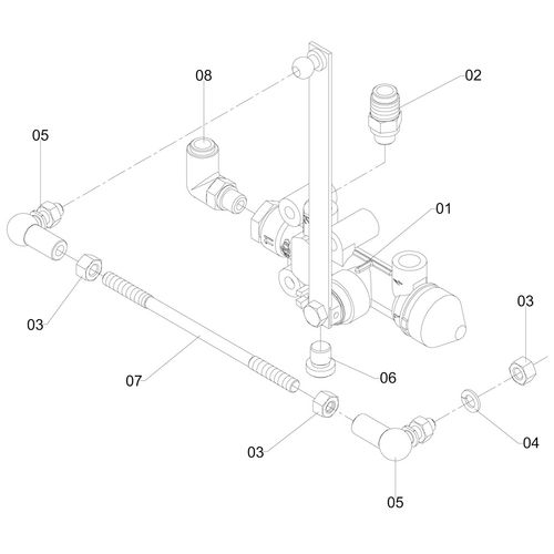 VÁLVULA DE NIVELAMENTO DIANTEIRA DIREITA - 276526 - VERSÃO - SAP-2011/10-01-0