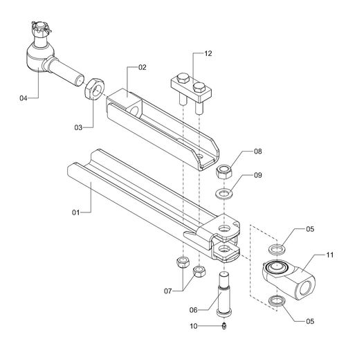 BARRA DE LIGAÇÃO COMPLETA 282012 (CONJUNTO COMPLETO) BARRA DE LIGAÇÃO COMPLETA 282012 (CONJUNTO COMPLETO)