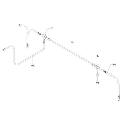 CONDUTOR DE FREIO DIANTEIRO COMPLETO - 282186 - VERSÃO - SAP-2011/9-01-0
