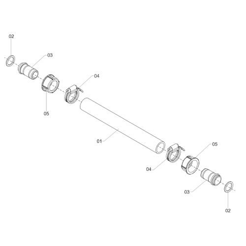 MANGUEIRA DE RETORNO - 0 1 MANGUEIRA DE RETORNO - 0 1