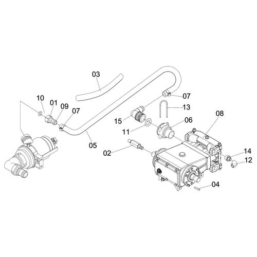 CONJ BOMBA JP100 C/CONEXÕES ADV3000 - 297267 - VERSÃO - 0-0/0-  -6