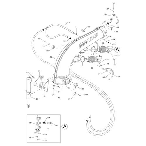 DUTO SUPERIOR COMPLETO JS-2600 298828 (CONJUNTO COMPLETO) DUTO SUPERIOR COMPLETO JS-2600 298828 (CONJUNTO COMPLETO)