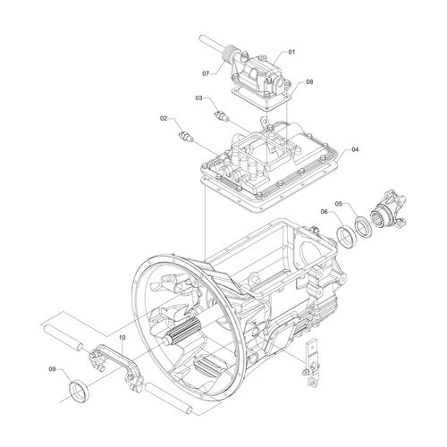 TRANSMISSÃO MEC 5 VELOC TRANSMISSÃO MEC 5 VELOC