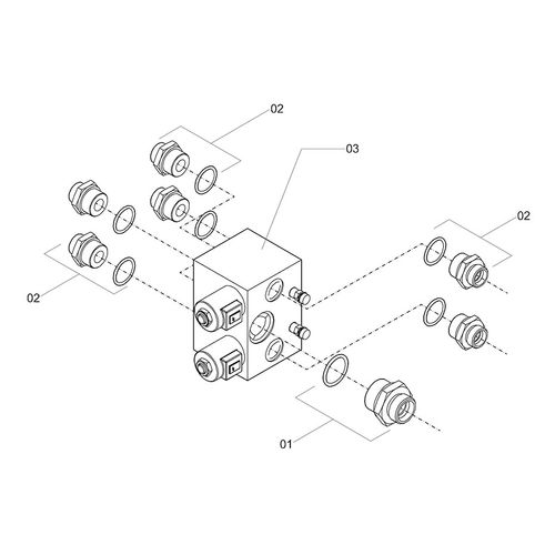 SUB MONTAGEM BLOCO DE COMANDO VORTEX 307595 (CONJUNTO COMPLETO) SUB MONTAGEM BLOCO DE COMANDO VORTEX 307595 (CONJUNTO COMPLETO)
