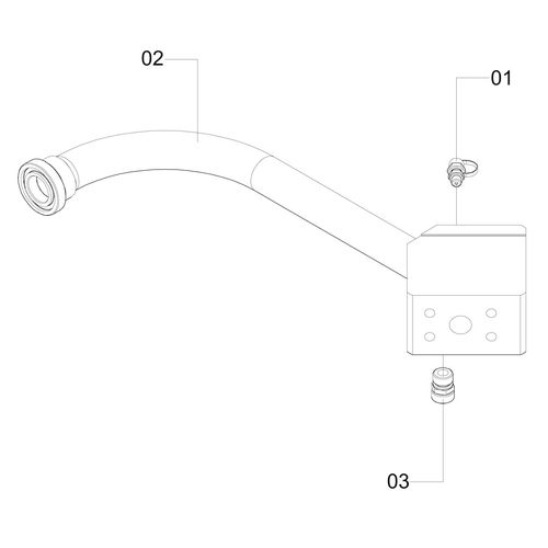 TUBO TRASEIRO DIREITO MONTADO 307652 (CONJUNTO COMPLETO) TUBO TRASEIRO DIREITO MONTADO 307652 (CONJUNTO COMPLETO)