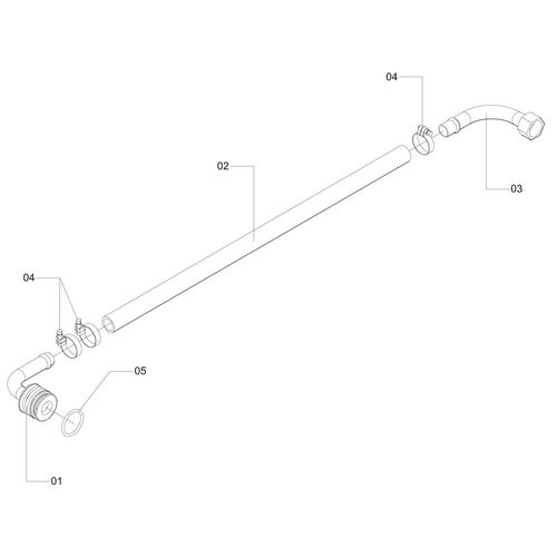 Mangueira da bomba ao comando JP-75 l 313171 (CONJUNTO COMPLETO) Mangueira da bomba ao comando JP-75 l 313171 (CONJUNTO COMPLETO)