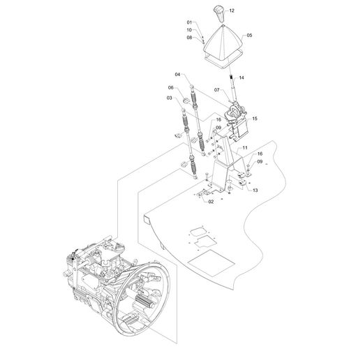 CONJUNTO UNIDADE DE CONTROLE MK6HD - 318444 - VERSÃO - 0-0/0-  -0