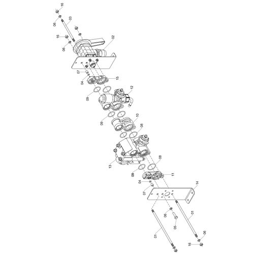 COMANDO MF-2000 ELETRICO - JATAO 600 321133 (CONJUNTO COMPLETO) COMANDO MF-2000 ELETRICO - JATAO 600 321133 (CONJUNTO COMPLETO)