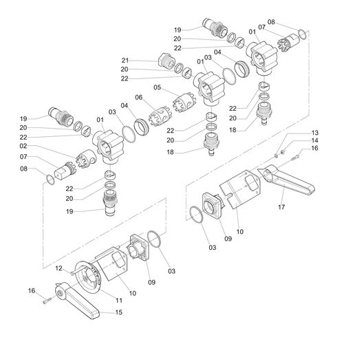 VALVULA REGULADORA DE VAZÃO P/100L/MIN 325365 (CONJUNTO COMPLETO) VALVULA REGULADORA DE VAZÃO P/100L/MIN 325365 (CONJUNTO COMPLETO)