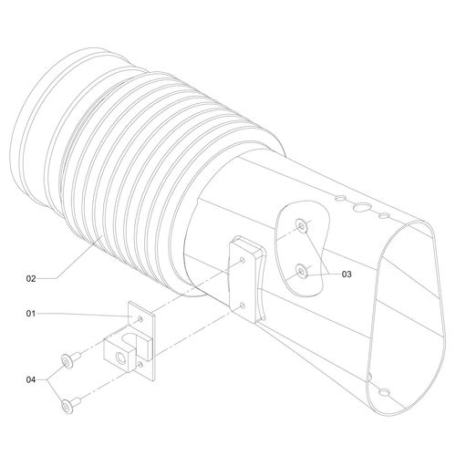 Mangote de saida do duto superior 337972 (CONJUNTO COMPLETO) Mangote de saida do duto superior 337972 (CONJUNTO COMPLETO)