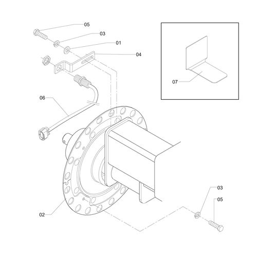 CONJ SENSOR RODA EIXO SIMPLES CL/CR 366245 (CONJUNTO COMPLETO) CONJ SENSOR RODA EIXO SIMPLES CL/CR 366245 (CONJUNTO COMPLETO)