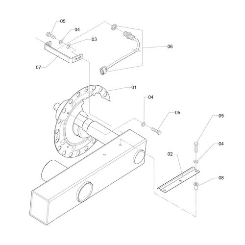 CONJ SENSOR RODA EIXO TANDEN CL/CR - 366252 - VERSÃO - SAP-2012/6-  -0