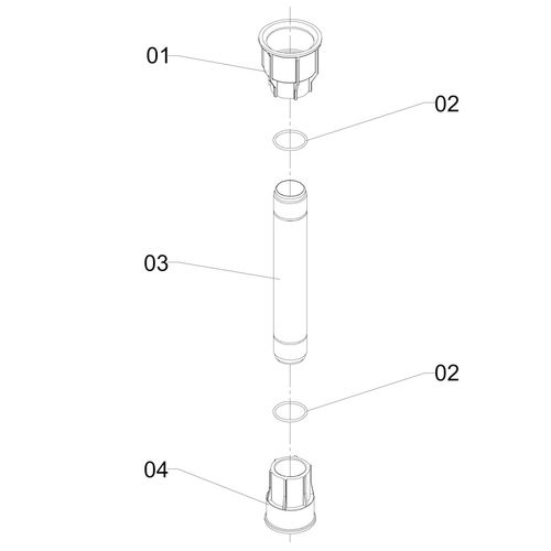 PROLONGADOR DO EJETOR 372243 (CONJUNTO COMPLETO) PROLONGADOR DO EJETOR 372243 (CONJUNTO COMPLETO)