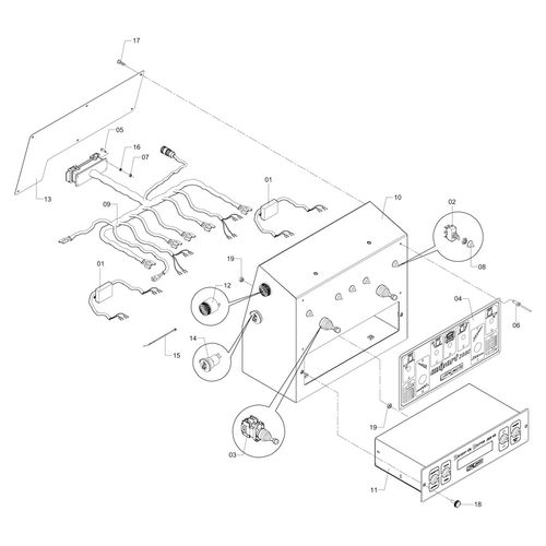 PAINEL DO COMANDO HIDRAULICO-BARRAS-JSB 375808 (CONJUNTO COMPLETO) PAINEL DO COMANDO HIDRAULICO-BARRAS-JSB 375808 (CONJUNTO COMPLETO)