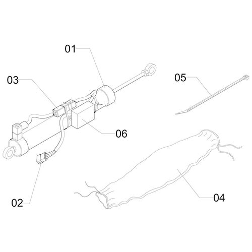 POTENCIOMETRO COMPLETO JSB-4S - 376913 - VERSÃO - 0-0/0-  -1