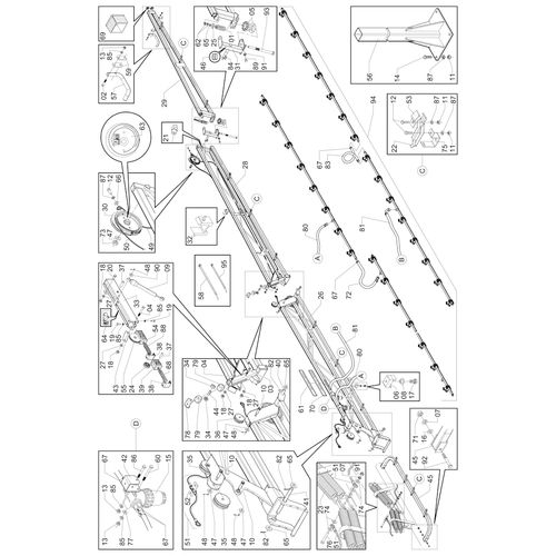 BARRA PULV.18M ADV 3000-AM/CL-AD 35 AGD 378380 (CONJUNTO COMPLETO) BARRA PULV.18M ADV 3000-AM/CL-AD 35 AGD 378380 (CONJUNTO COMPLETO)
