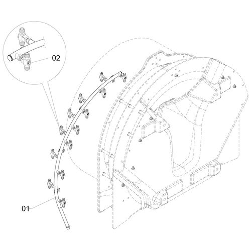 RAMAL DIREITO - COMPLETO P/ 13 BICOS - 389007 - VERSÃO - SAP-2011/3-  -0