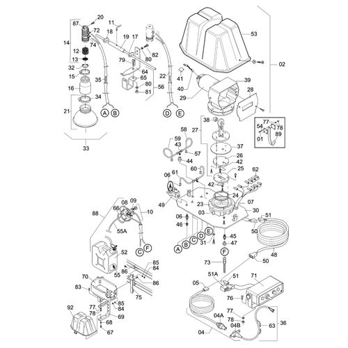 KIT MASTERMARK P/ CONDOR 600 - 441055 - VERSÃO - 0-0/0-A -0