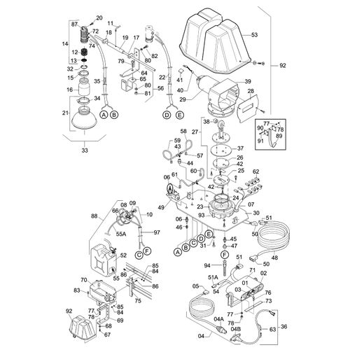 KIT MASTERMARK P/ CONDOR 600 - 441055 - VERSÃO - 0-0/0-  -0